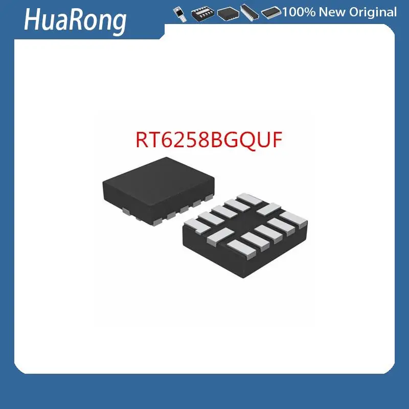 5PCS/LOT     RT6258BGQUF   RT6258B     UQFN-12    ESD56241D12-3   6241  12V   QFN3     ICS9LPRS397DKLF   9LPRS397DKLF    QFN72