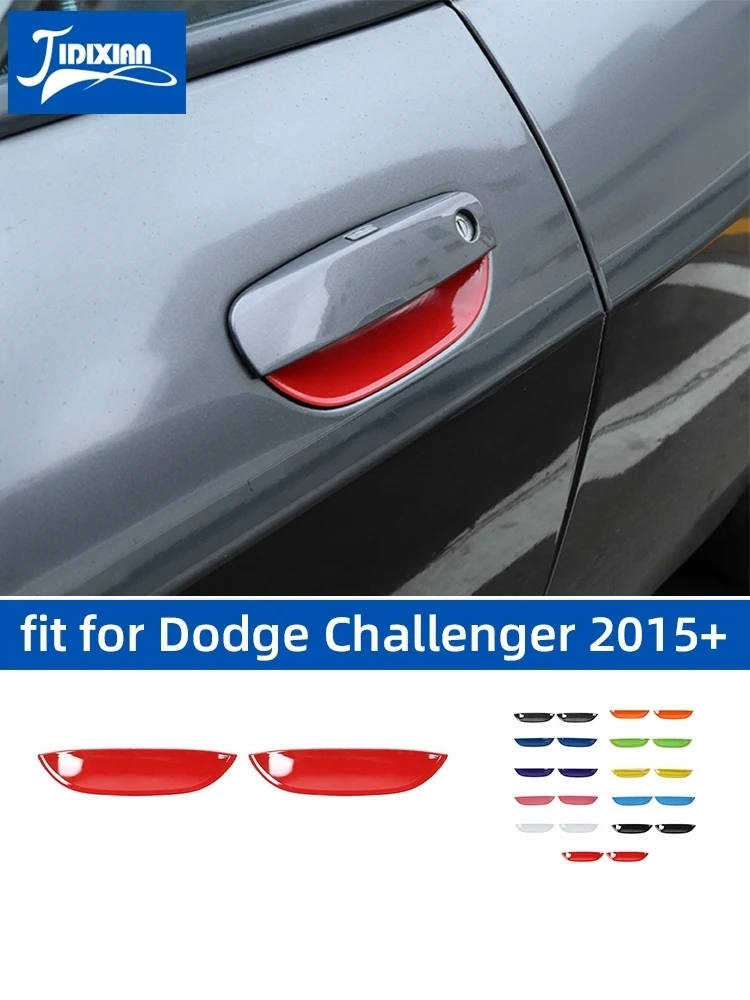 JIDIXIAN декоративная крышка чаши дверной ручки автомобиля для Dodge Challenger 2015 2016 2017 2018 2019 2020 2021, внешние аксессуары JIDIXIAN декоративная крышка чаши дверной ручки автомобиля для Dodge Challenger 2015 2016 2017 2018 2019 2020 2021, внешние аксессуары