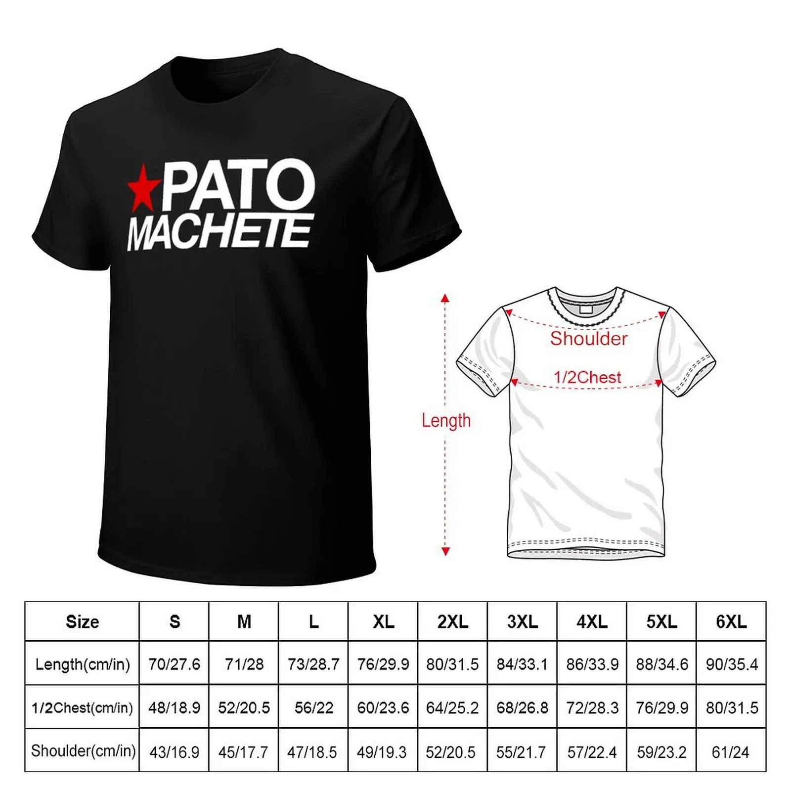 PATO MACHETE Rapper Mexican Rap T-Shirt Tough Fabric Work Tee