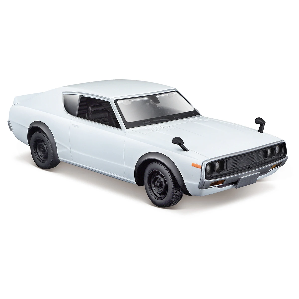 Maisto Model Car 1973 Nissan Skyline 2000GT-R (KPGC110) 1:24 Static Diecast Cars Collectible Ornament Kids Vehicles Models Gifts