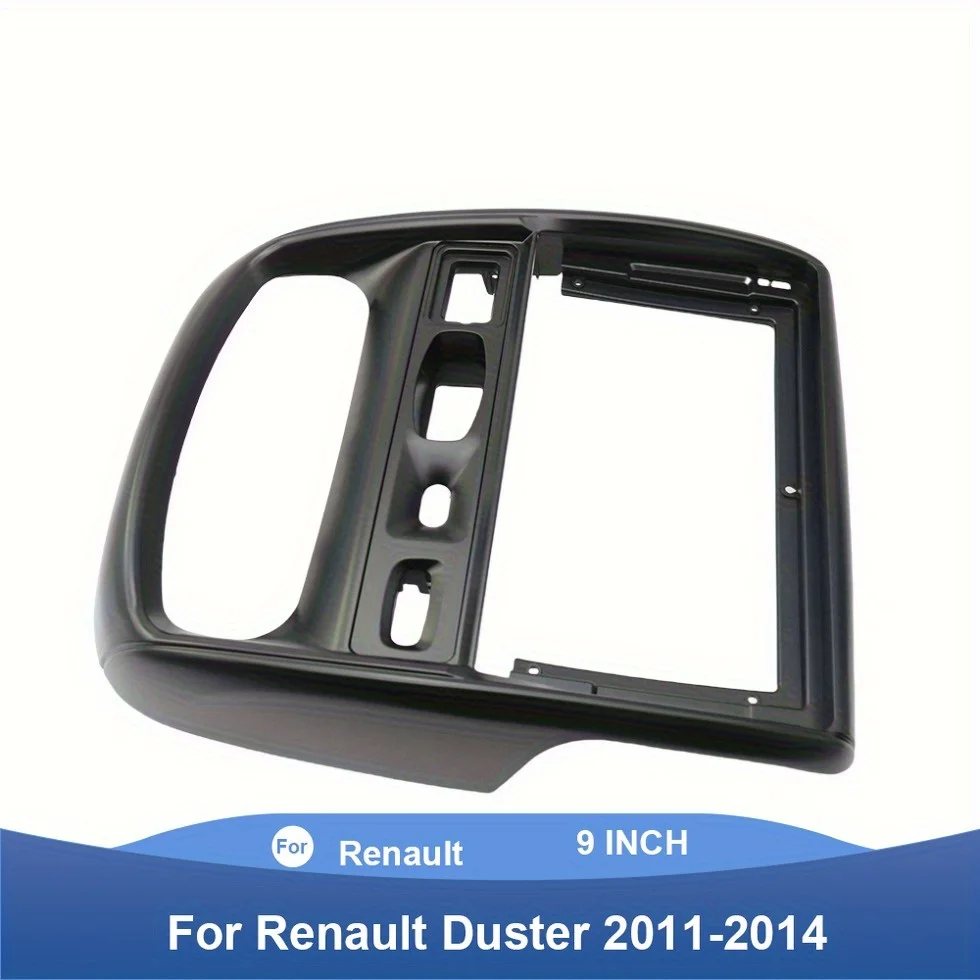 9 Inch Fascia for RENAULT Dacia Duster 2012-2014 Radio Stereo GPS MP5 Android Player 2Din Head Unit Panel Dash Frame