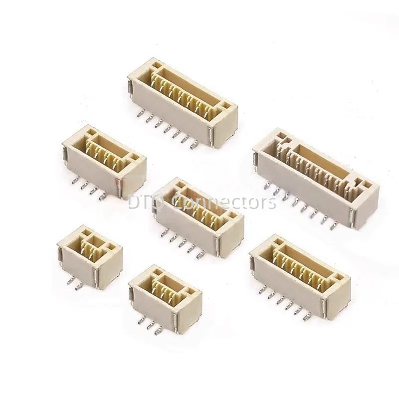 20Pcs GH 1.25mm with lock connector patch Vertical SMT 2/3/4/5/6/7/8/10P GH1.25 Connector Header Male