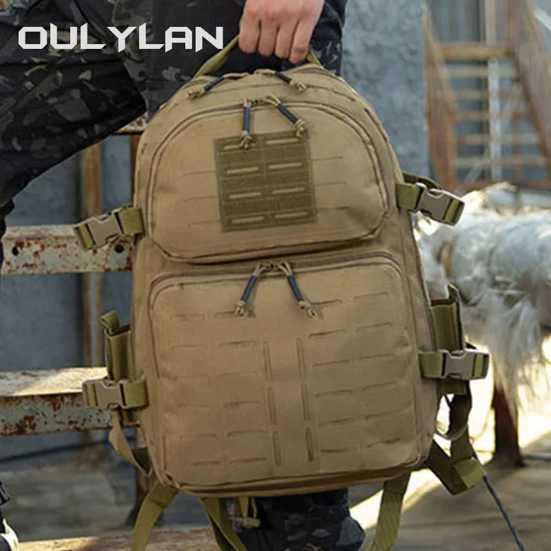 Outdoor Tactical Hiking Backpack Men High Capacity Camping Bag Multifunctional Sports Travel Knapsack Hunting Climbing Rucksacks