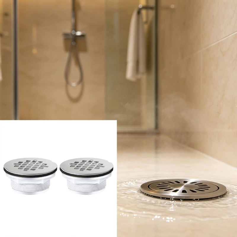 Upgrades Round Shower Drain Assembly for Bathroom Maintenance and Drain Service best sale