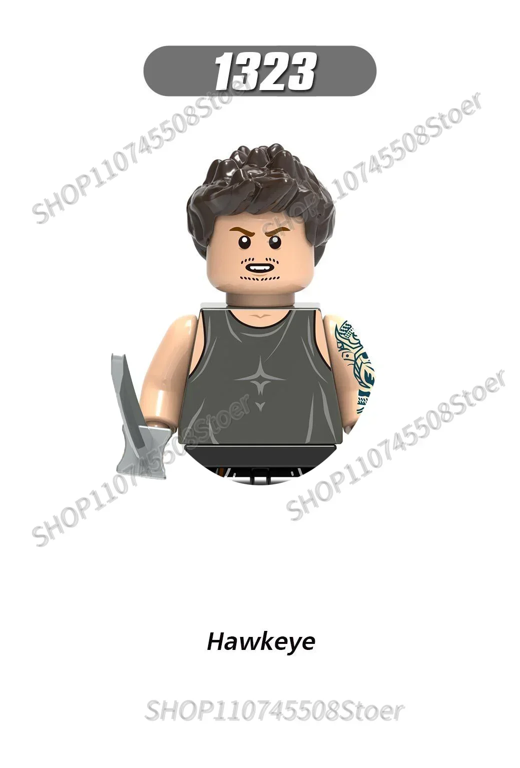 Heiße Sammelspielzeuge Marvel Bausteine Iron Man Thor Vision Mini-Bausteine Anime Partygeschenke