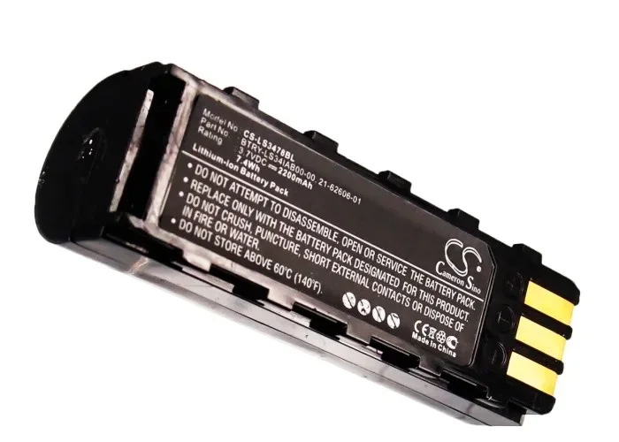 

Аккумулятор сканера штрих-кодов для Leuze 50120448 Motorola 21-62606-01 Symbol 21-62606-01 BTRY-LS34IAB00-00 Honeywell 8800 Leuze HS6578