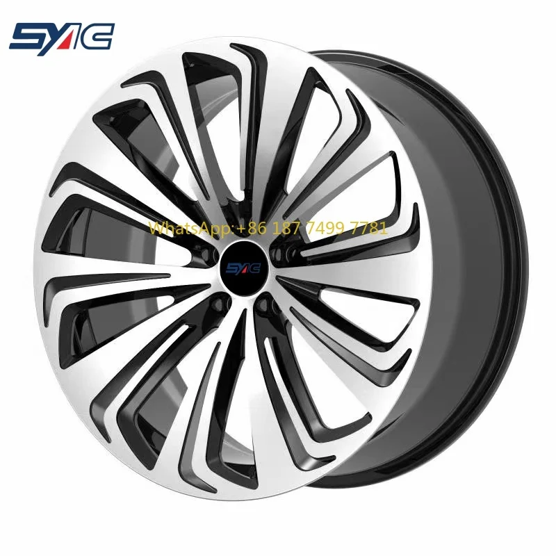 

Customized Forged Wheels 17-22 Inch PCD5x112 Gloss Black Machined High Quality Alloy Wheels High Load Wheel Rim Factory Price