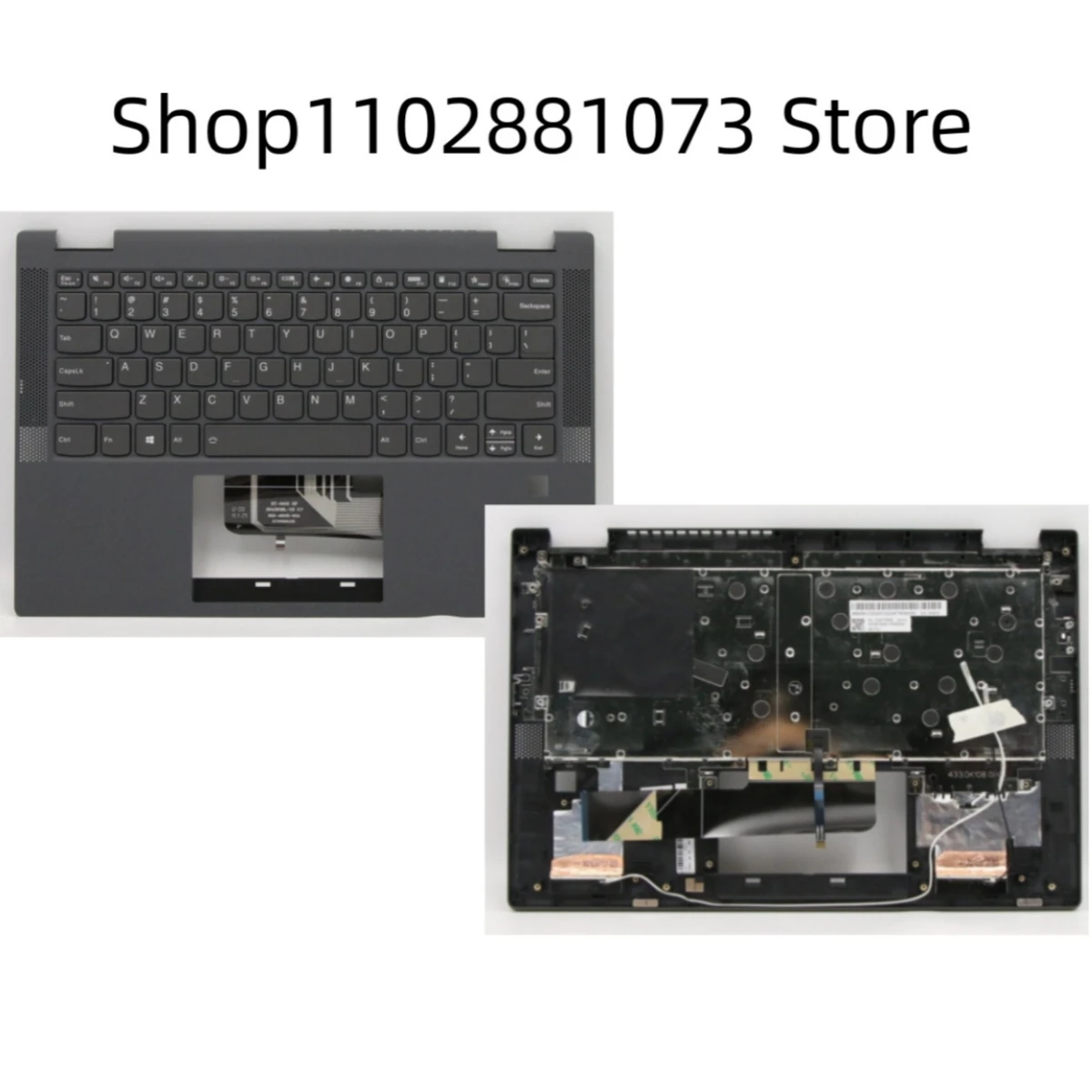 

New And Original C Shell Palmrest Upper Case Cover for Lenovo ideapad Flex 5-14IIL05 5-14ARE05 5-14ITL05 Laptop 5CB0Y85490
