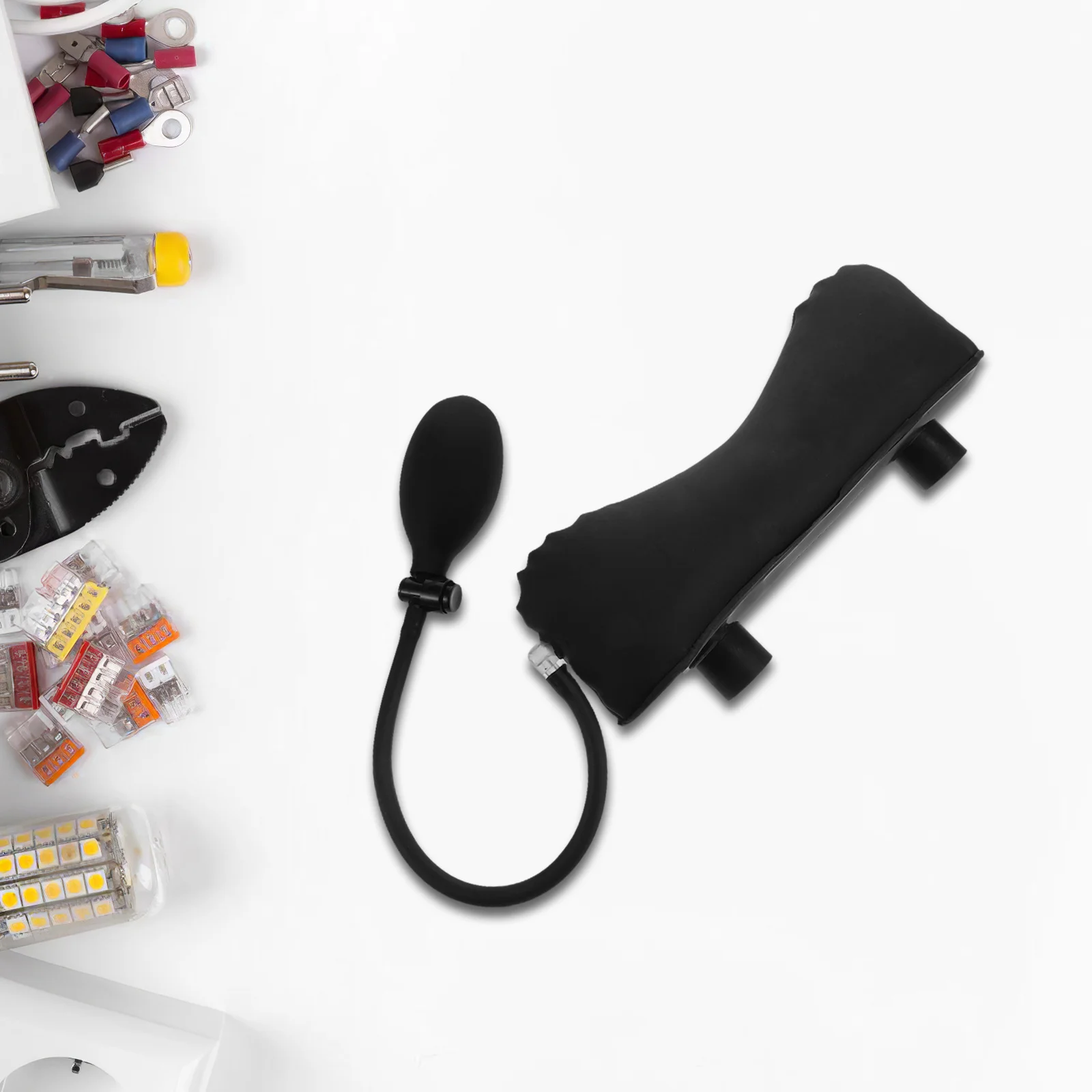 

Inflatable Crutch Pads Adjustable Soft Underarm Cushion for Rehabilitation Disabled Elderly Walker