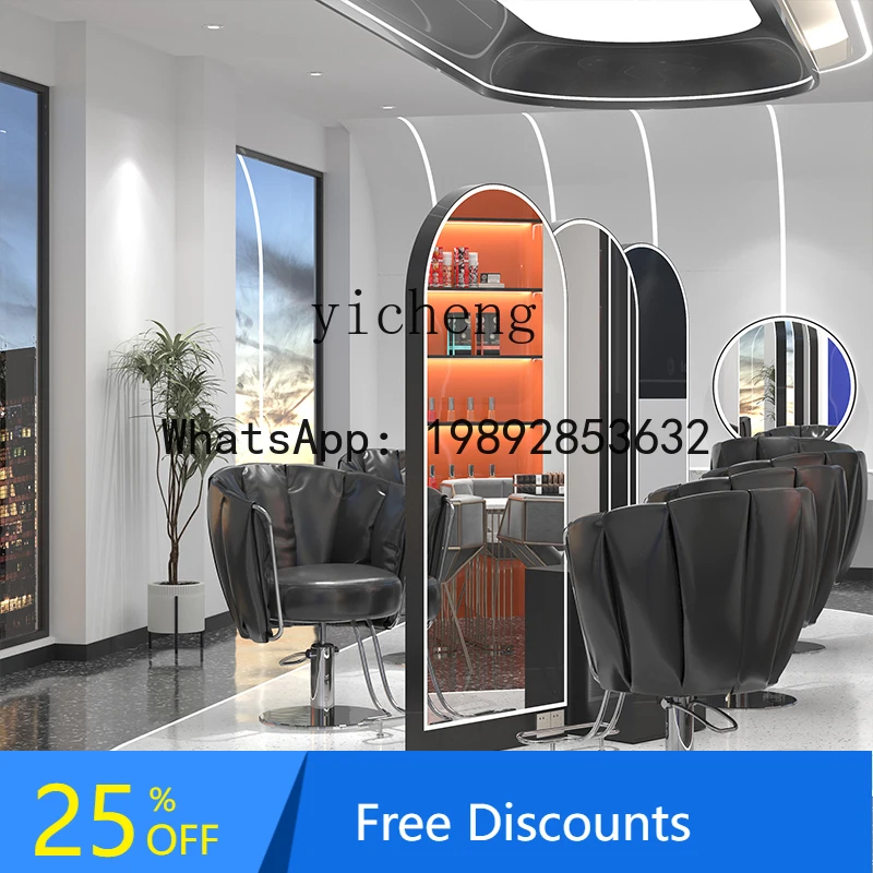 

AA Hair Salon Special Hair Cutting Chair Can Lift and Rotate Stool Hair Salon Perm and Dye Chair