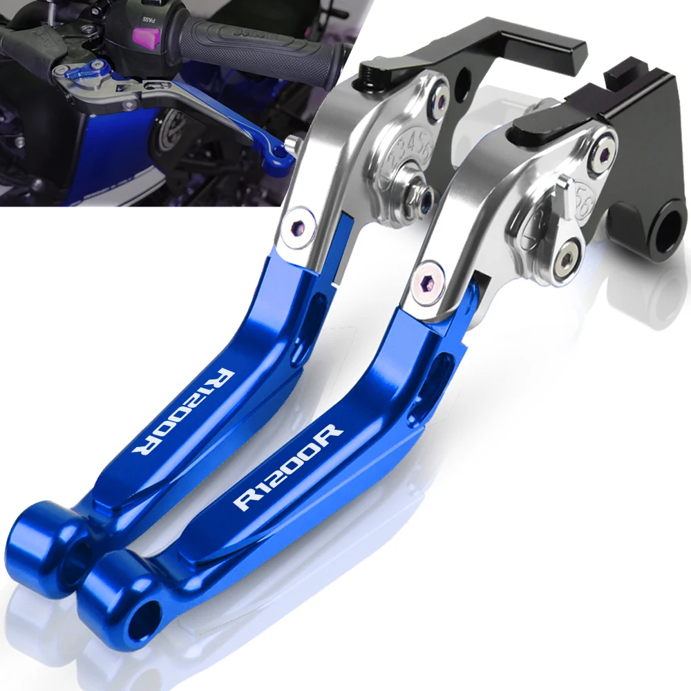 FOR BMW R1200R R 1200 R 2006 2007 2008 2009 2010 2011 2012 2013 2014 Motorcycle Adjustable Brake Clutch Levers Adapter R1200R