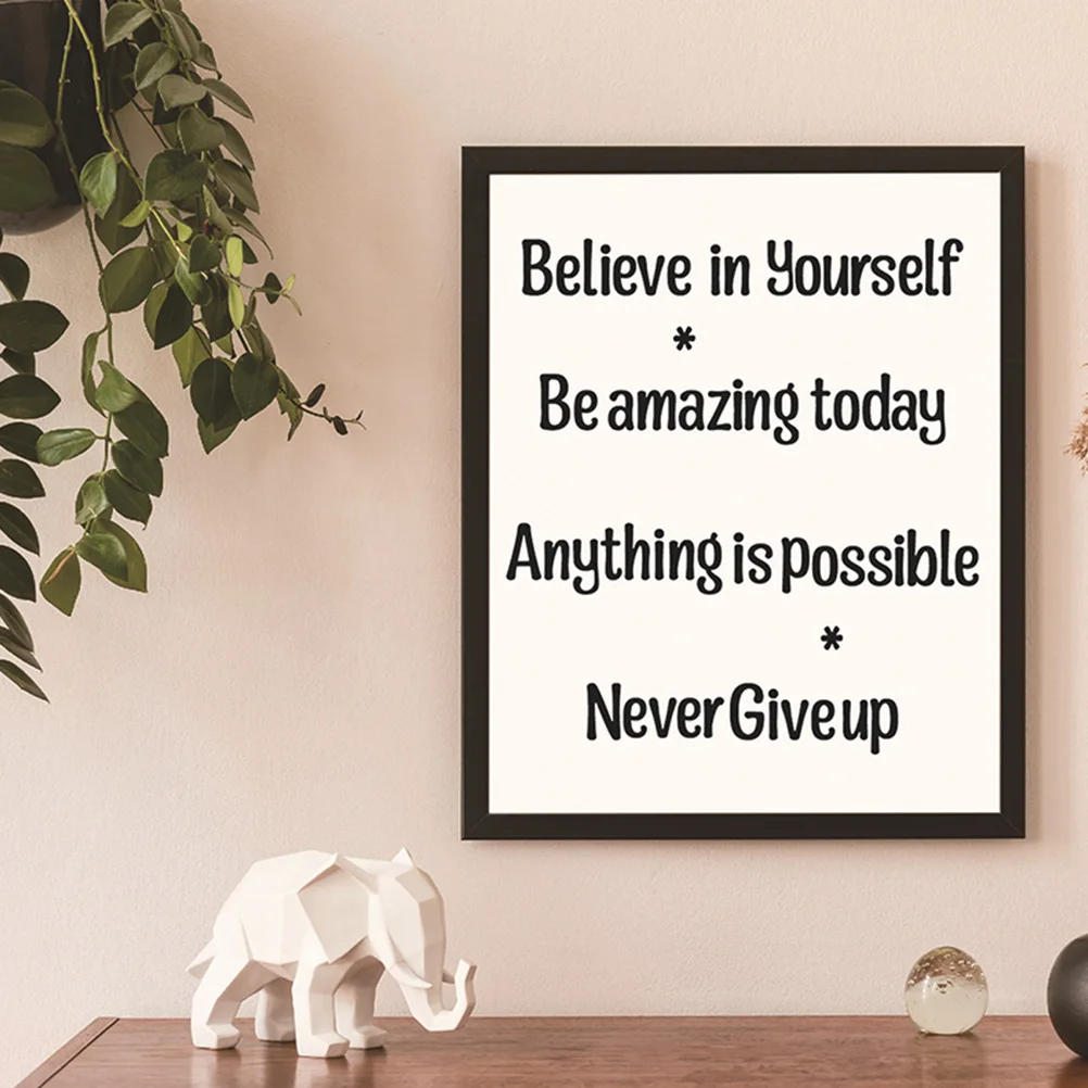 

6 Sheets Alphabet Letter Wall Decals DIY Self Adhesive Educational Wall Sticker Peel Stick Letters Learning Decor for Playroom