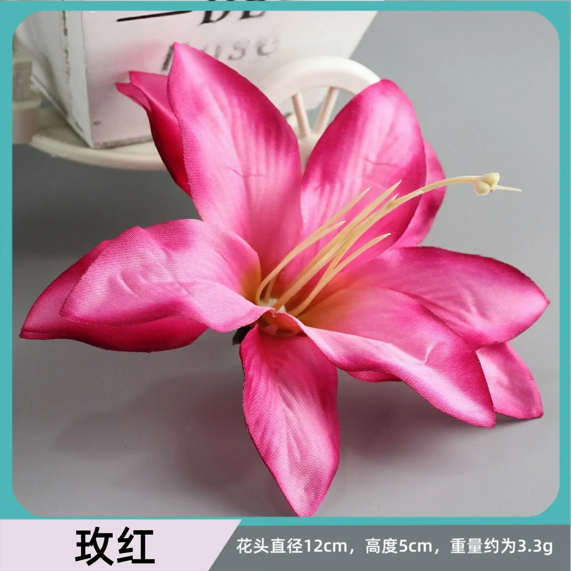 10 Uds. Cabeza de flor de simulación flor Sayuri tocado hecho a mano corona de seda decorativa accesorios de Material flores artificiales