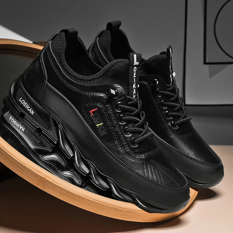 حماية العمل أحذية رجالية الخريف موقع البناء العمل العمل المضادة للانزلاق مقاومة للاهتراء الرياضة الترفيه تسلق الجبال #6