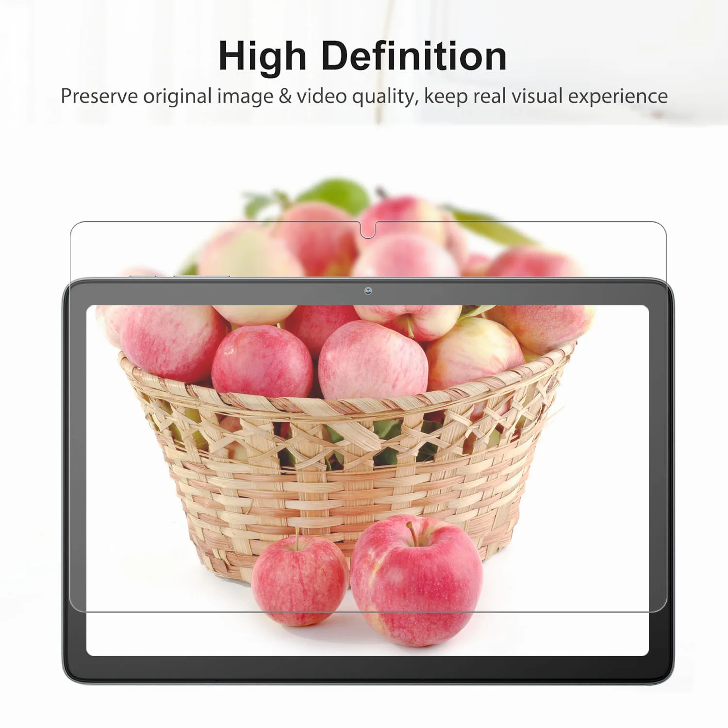 2 Pieces HD Scratch Proof Screen Protector Tempered Glass For Blackview Tab 60 WiFi 10.1 Display Tablet Hard Protective Film