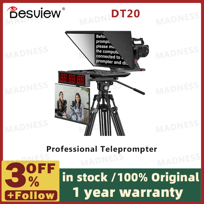 Prompter Lcd -Desview Bestview DT20 20