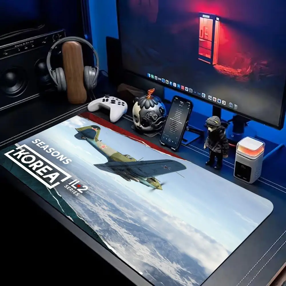 Korea. IL-2 Series Mouse Pad Extra Large XXL Extended Gaming Desk Mat Customizable natural non-slip rubber