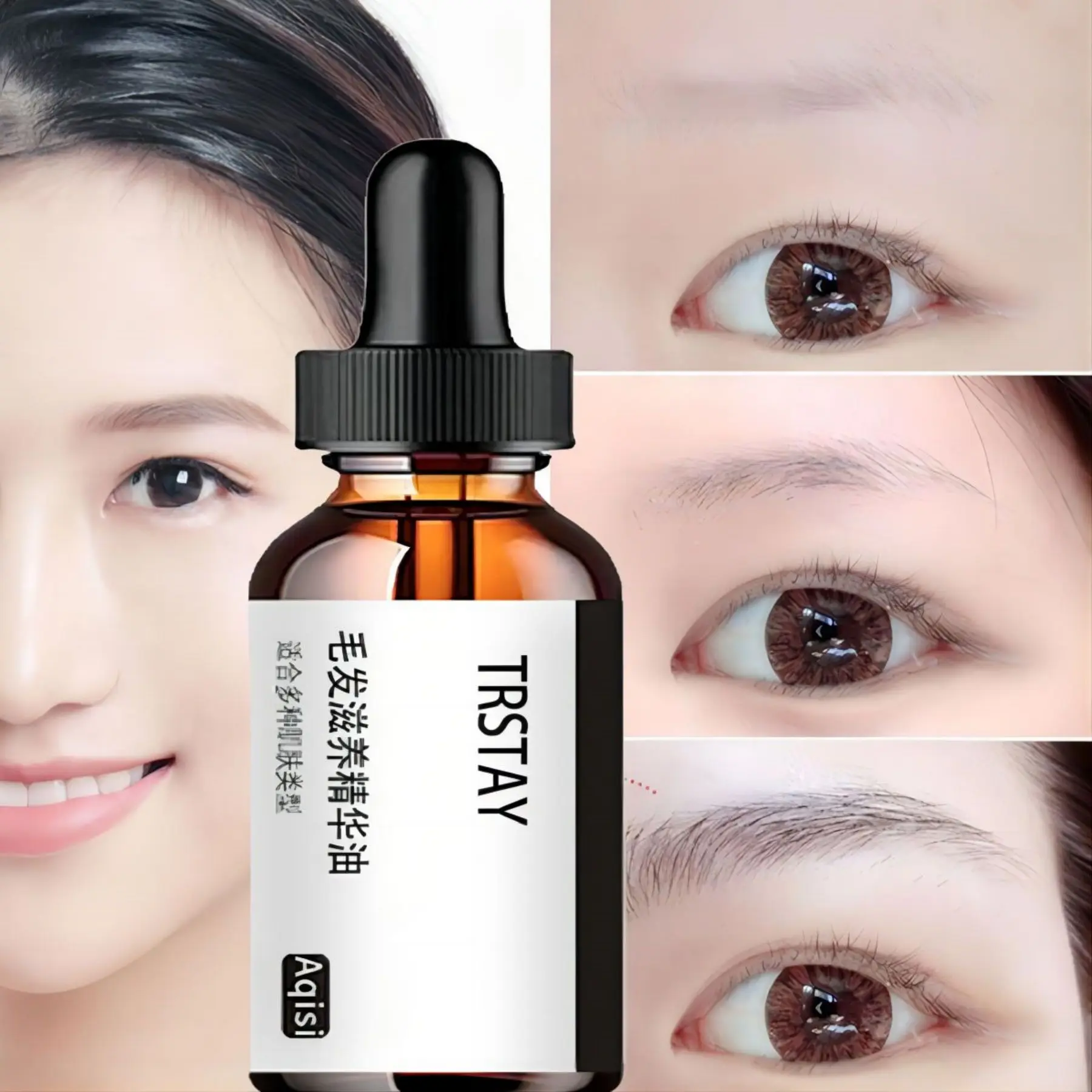 TRSTAY Eyebrow Growth Liquid Quick For Men Women Thick Dense Handy Tool Eyelash Fluid Grows