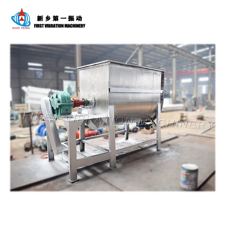 Fabricant horizontal de machine de mélangeur de mélangeur de ruban de poudre 2000l
