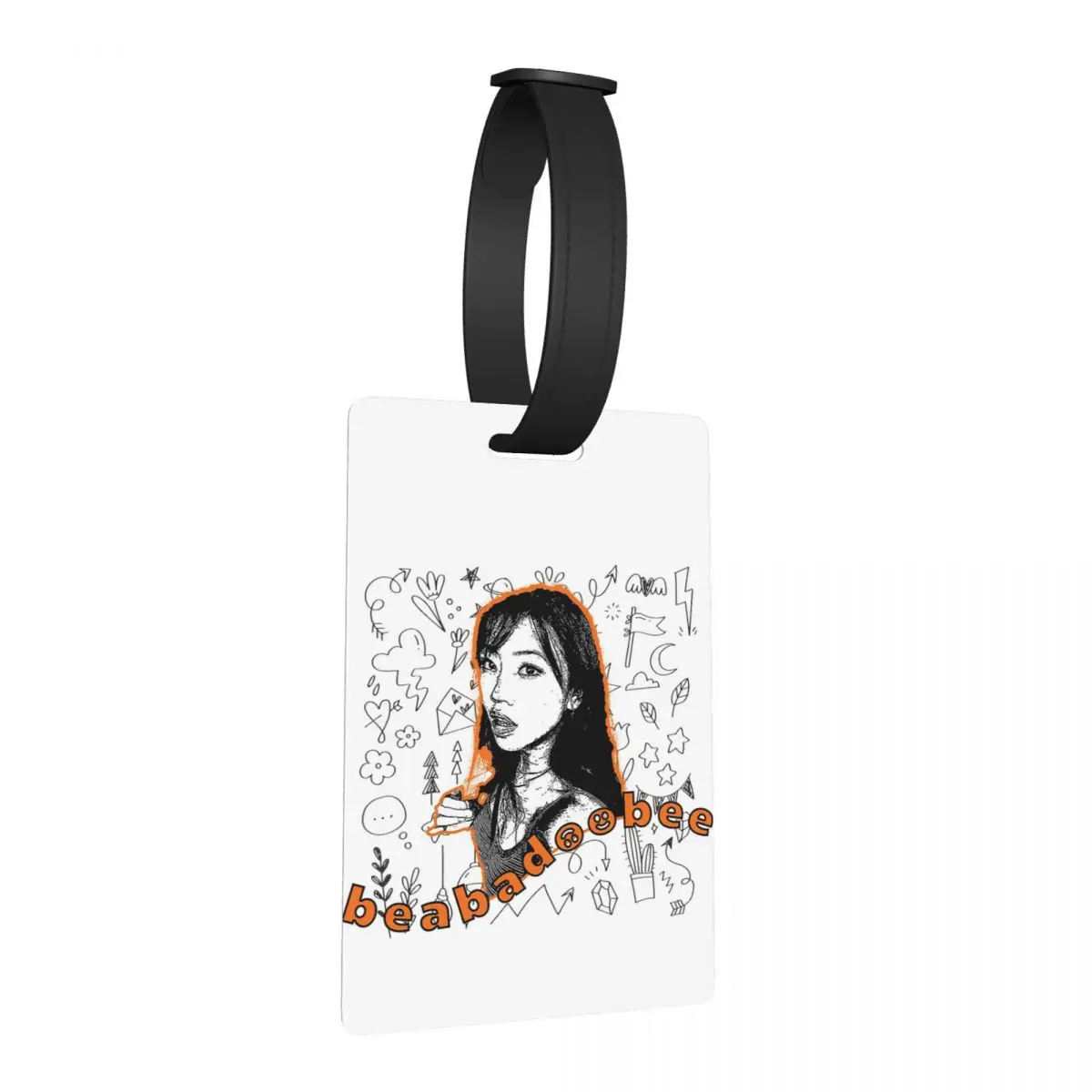 

Beabadoobee Singer, багажные бирки, аксессуары для чемодана, дорожный портативный багаж, посадочная бирка, держатель этикетки, идентификационное имя, адрес