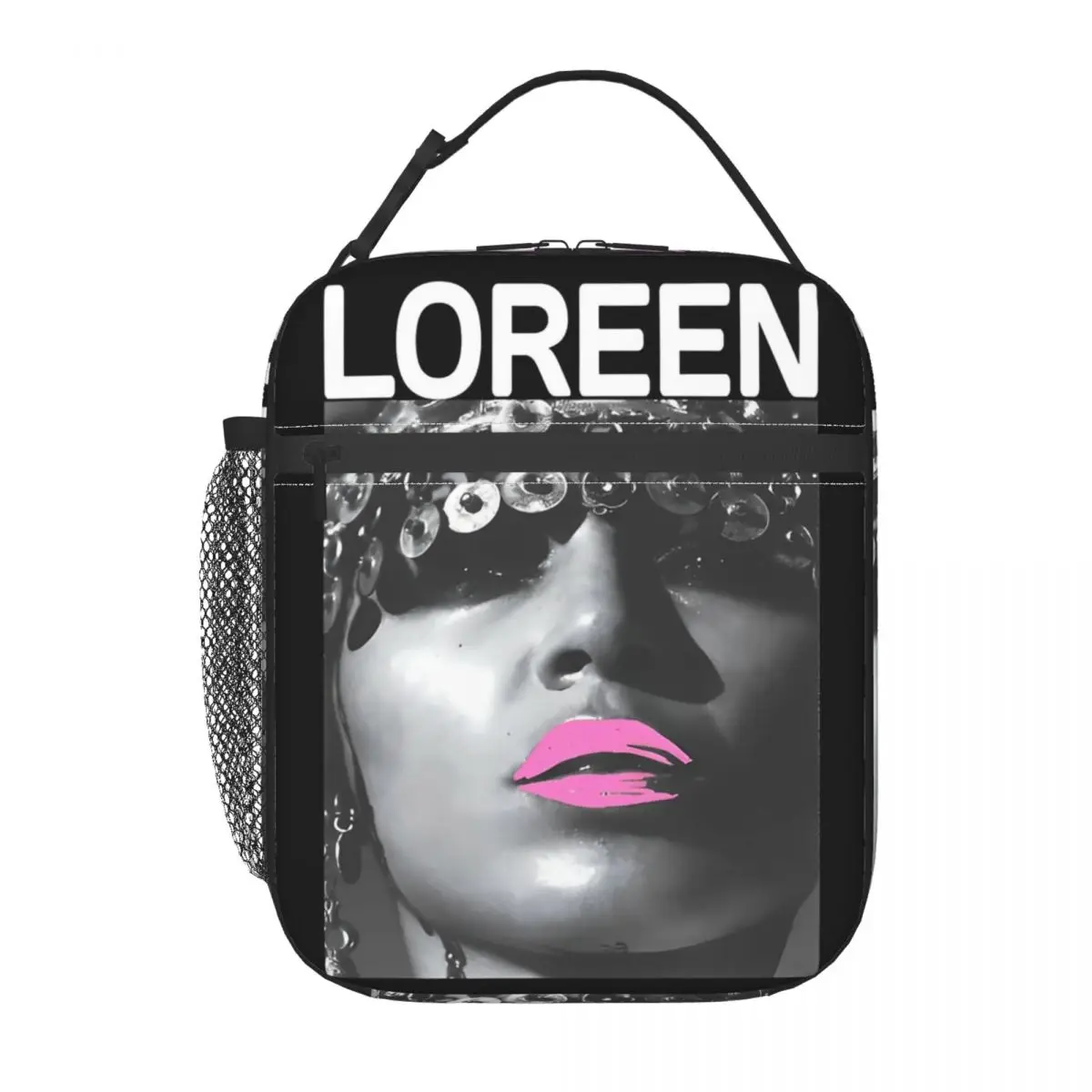 

Loreen Eurovision 2025, изолированные сумки для обеда, сумка для еды, портативный холодильник, термобокс для бенто для работы