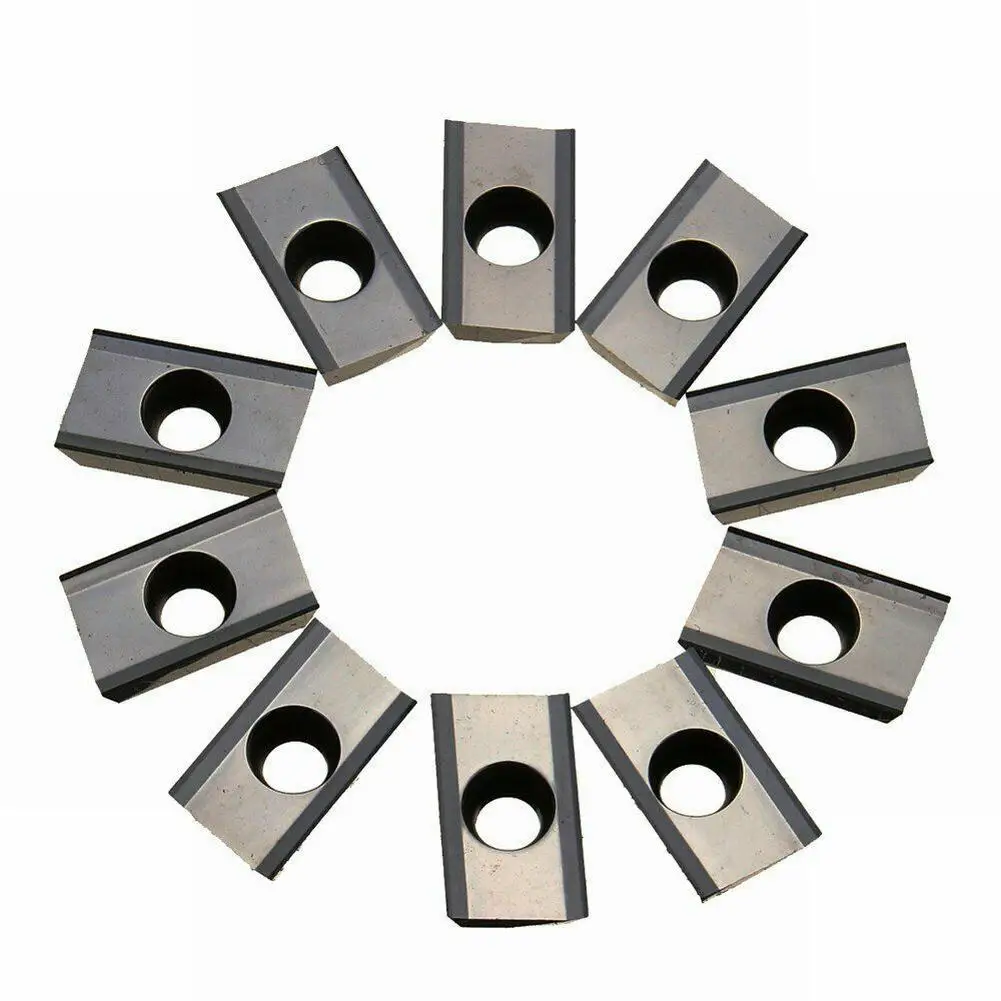 

Carbide Inserts APKT1604PDFRMA H01 Pack of 10 for Aluminum CNC Milling Suitable for Semi Finishing and Finishing
