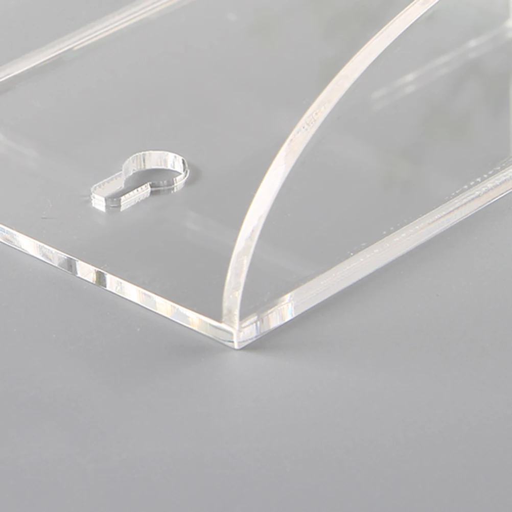 

Remote Control Organizer 21X4X14Cm Acrylic Holder For Air Conditioner Media Storage Box Adhesive Screw Mounting Pen