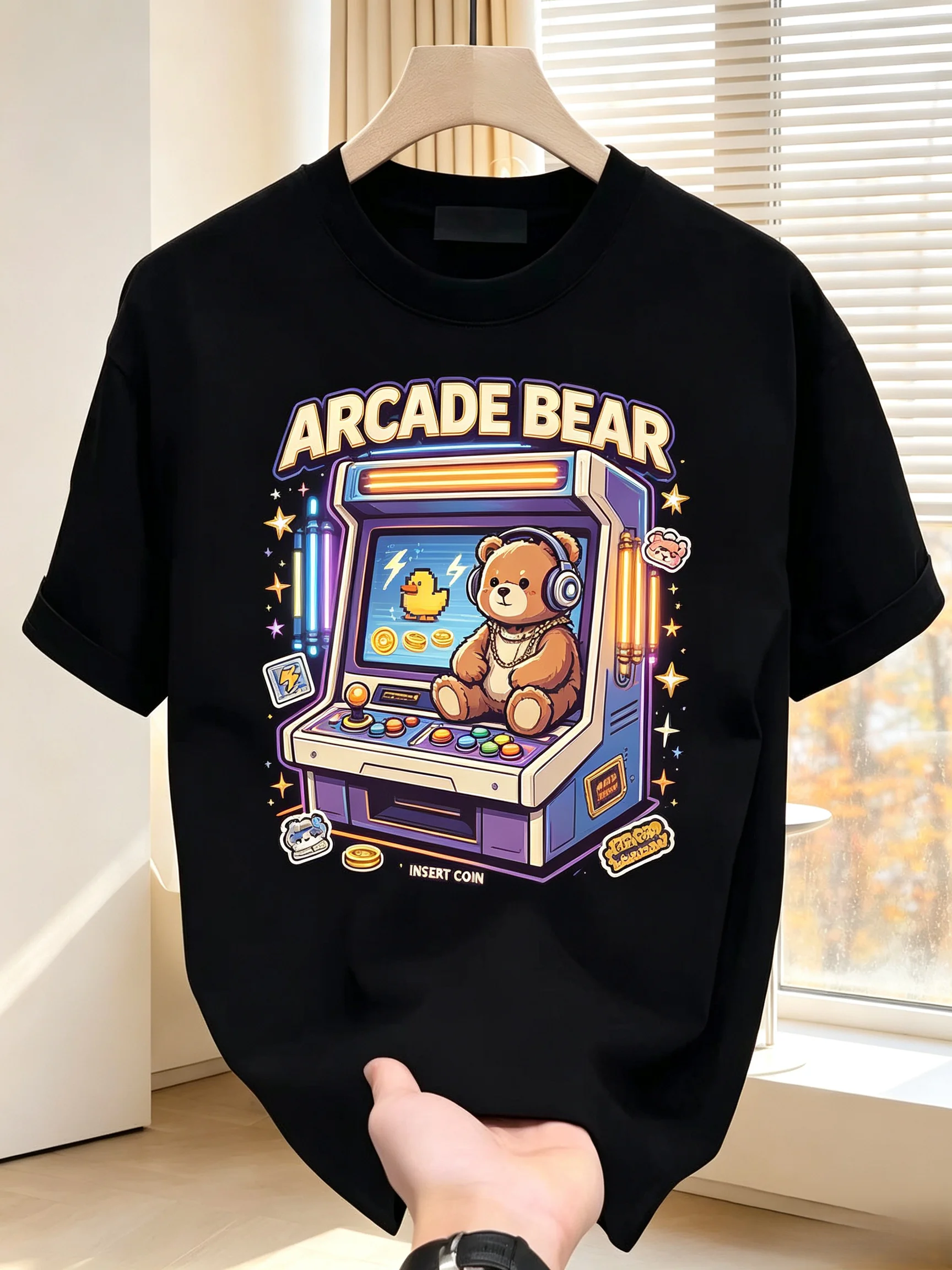 Arcade Games & Vending Co - Unisex ARCADE BEAR Game Machine Cartoon