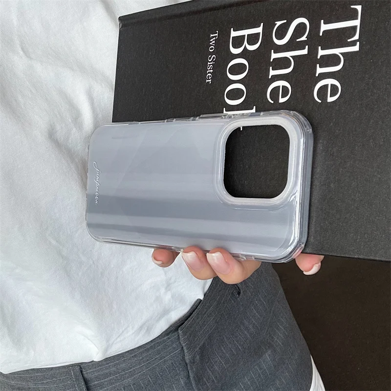 iPhone 16 Pro/15/14 Pro Max/16 Pro Max/15 Pro用 ファッション シンプル スマホケース カバー ミニマリズムデザイン 耐衝撃 かわいい