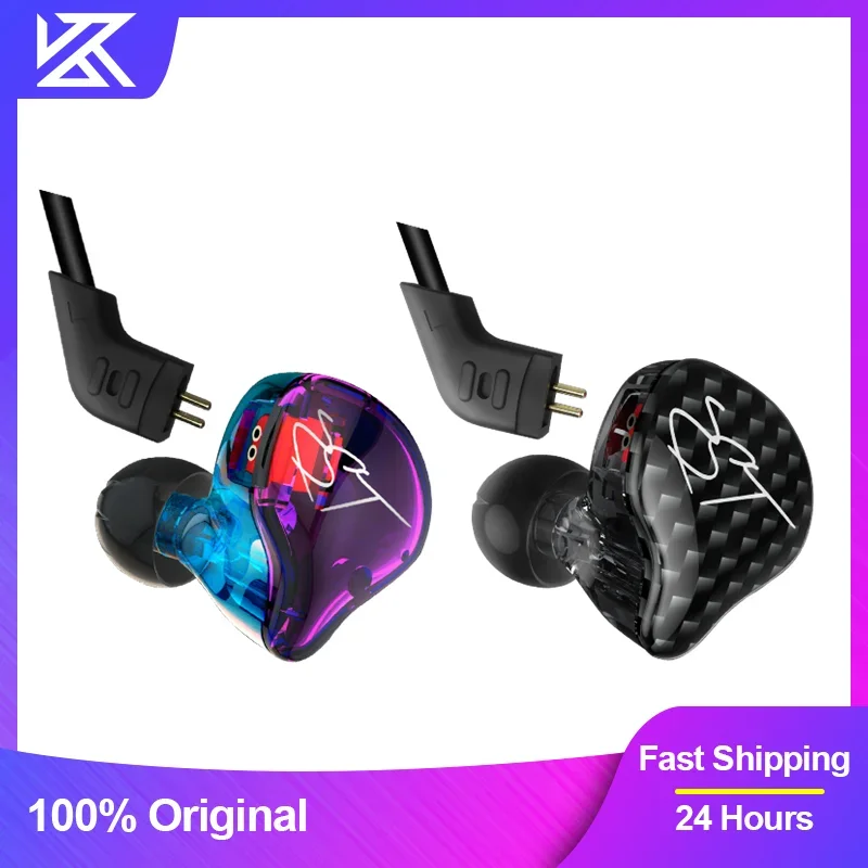 

KZ ZST Wired Earphone Detachable Cable In Ear Monitor Noice Cancelling Headset HiFi Music Sport Game Phone Earbuds Headphones