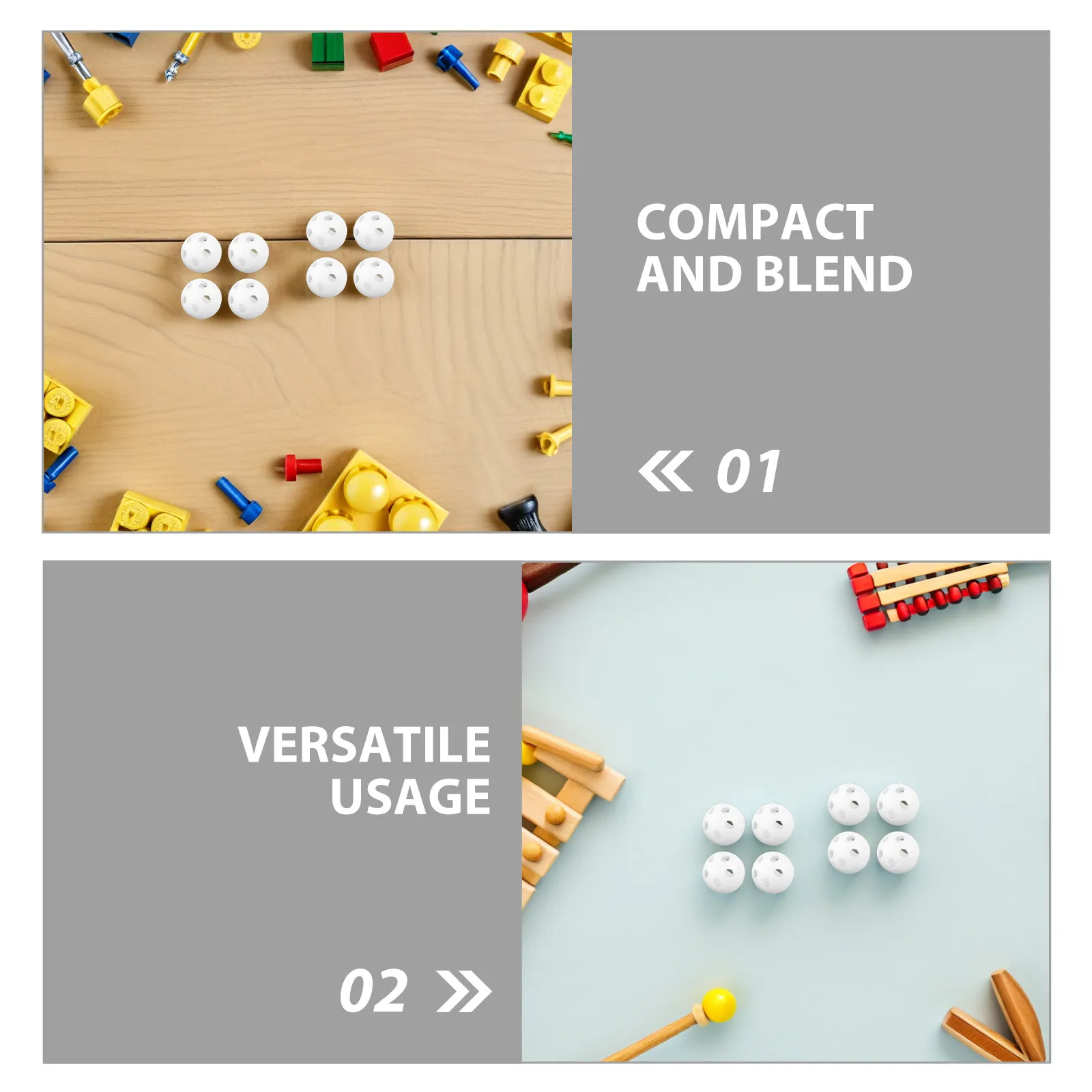 80 قطعة من أجراس اليد للحرف اليدوية، إضافات لصنع دمى الحيوانات وأجهزة صنع الضوضاء للأطفال