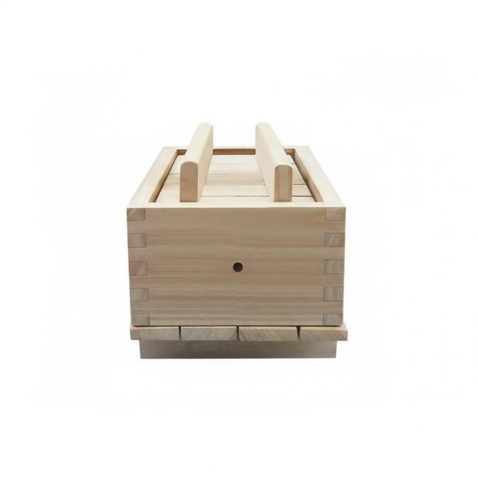 Natural Wood Tofu Making Kit with Pressure Screw for Easy Homemade Bean Curd Tofu Box Mold