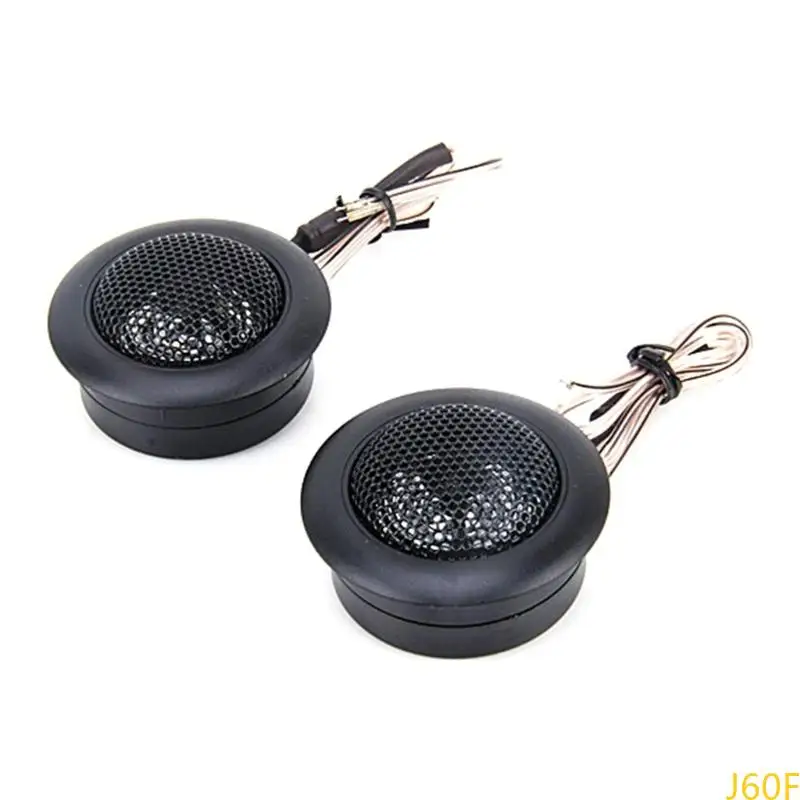 J60F 1 زوج سيارة مكبرات الصوت HIFI واضحة عن جودة صوت متفوقة ، سهلة التثبيت ، حساسية عالية للمسرح المنزلي للمسرح المنزلي