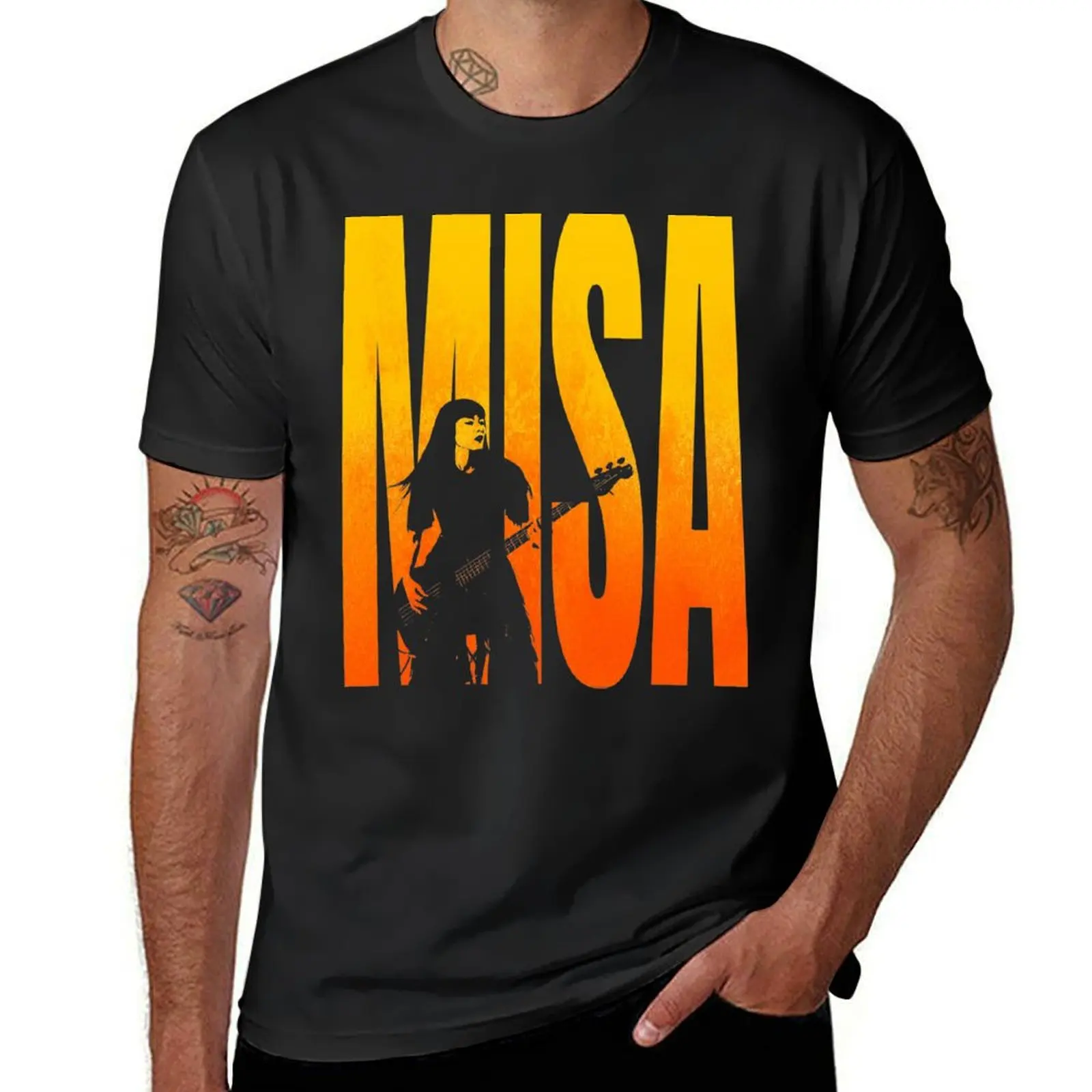 

Band Maid - Misa T-Shirt plain vintage clothes men t shirt