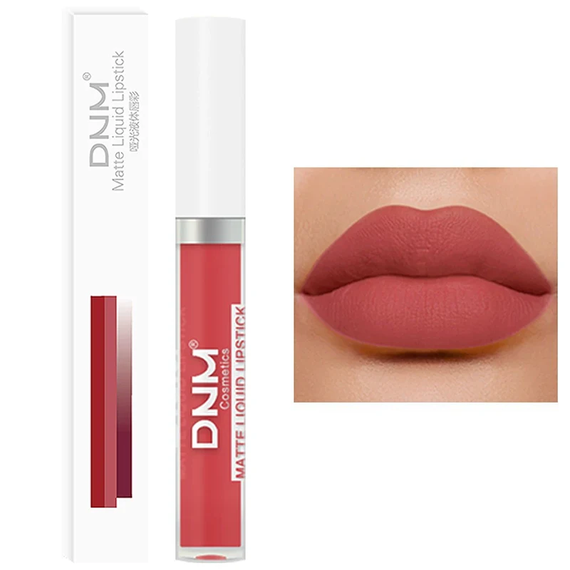 19 Colors Matte Velvet Lip Glaze Waterproof Long-Lasting Not Easy To Fade Lip Gloss Lipstick Waterproof Makeup Cosmetic Tool