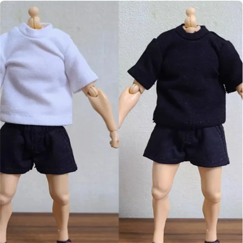 

1/12 Soldier Clothing Accessories T-shirts Shorts Set Model Toy Fit 6'' Action Figure Body In Stock