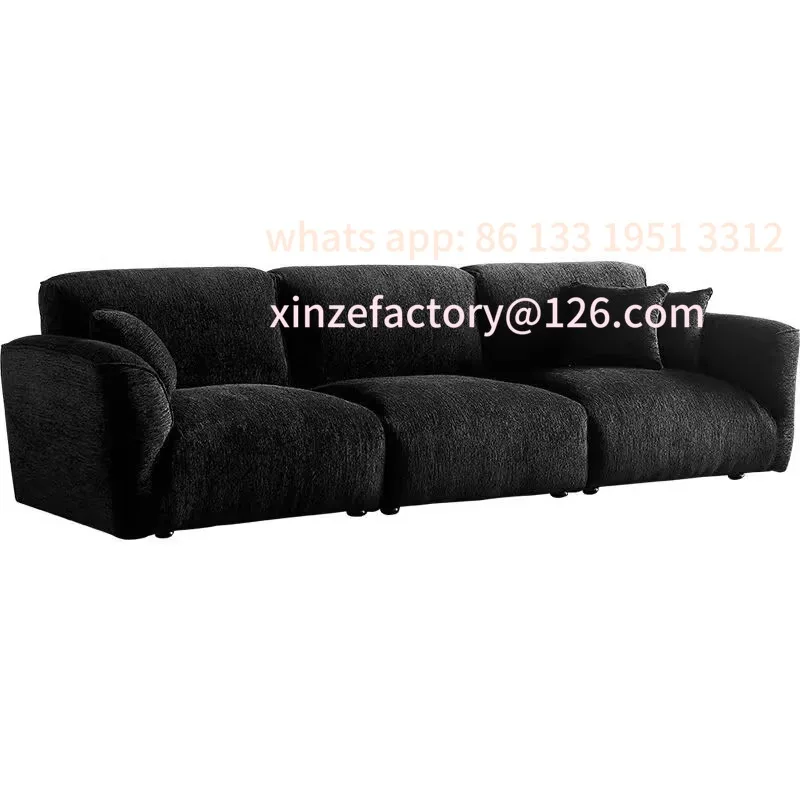 Divano in stile italiano può essere smontato e lavato in tessuto di fascia alta soggiorno retrò grande e piccolo tipo domestico dritto