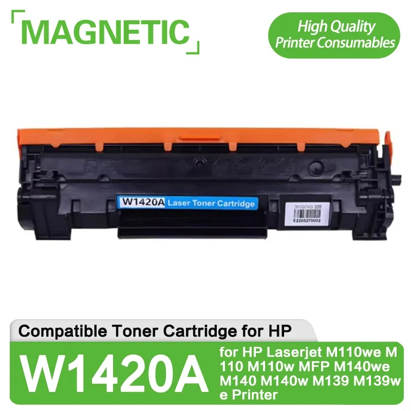 NO Chip 142A 142X Compatible Toner Cartridge W1420A W1420X for HP Laserjet M110we M110 M110w MFP M140we M140 M140w M139 M139we