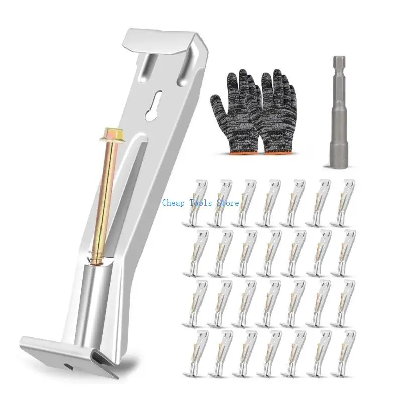 

G88B 28 упаковка скрытых вешалок желобов 5 дюймов прочных кронштейнов с винтами для k -стилей реставрации желоба ежедневно