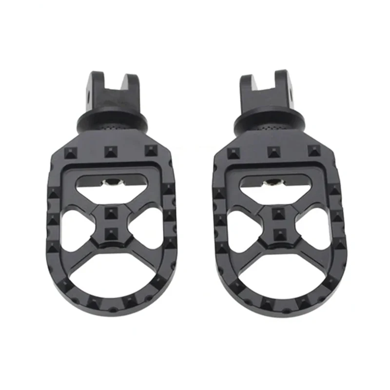 M93K-مسند قدم أمامي قابل للتعديل للدراجة النارية مسند قدم خلفي قابل للدوران مسند قدم لدوكاتي تشويش إذاعي 400 800 1100 (أسود)