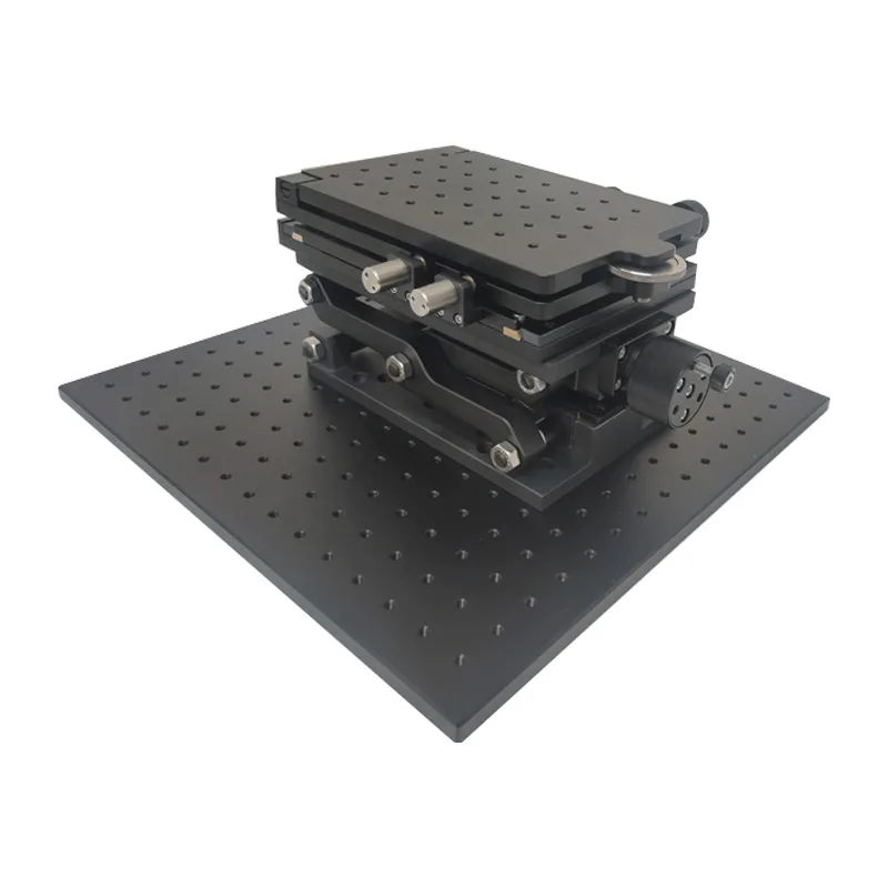 manual four-dimensional platform/optical experiment adjustment
