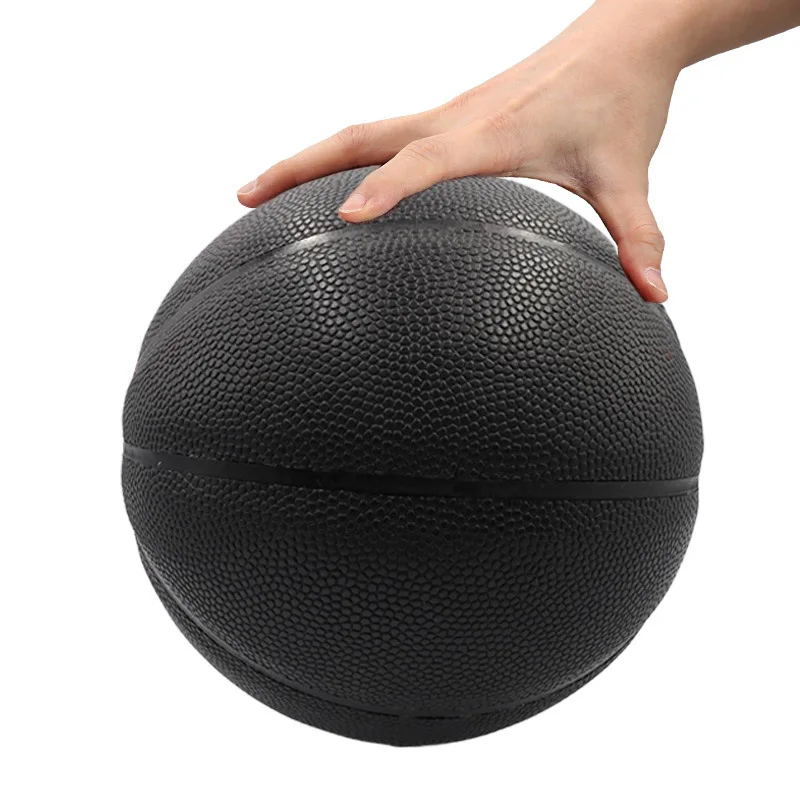 Basquete antiderrapante para crianças e adultos, Resistente ao desgaste, Treinamento de competição, Cimento, Chão, Branco, Preto, Vermelho, Não 5, Não 7