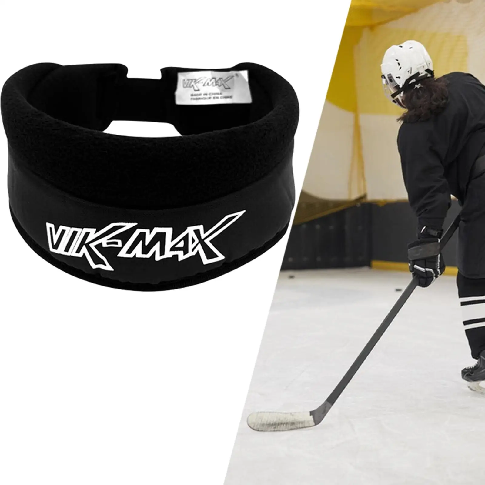 Hockey Neck Guard Collar Protection Ice Hockey Protective Gear Throat Protector for Adult Junior Senior Men & Women Hockey