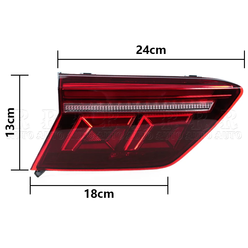 For VW Tiguan 2017-2019 2020 2021 2022 2023 LED Taillight Assembly Brake Light Turn Signal Light Reversing Lamp Rear Fog Lamp