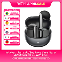 QCY HT10 AilyBuds Pro+ ANC Wireless Earphone Hi-Res Audio with LDAC Bluetooth 5.3 Earbuds 6 Mic AI HD Call Multipoint Connection
