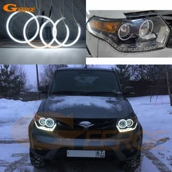 Excellent Ultra Bright CCFL Angel Eyes Halo Rings Light For UAZ Patriot Baijah Tulos 2007 - 2019