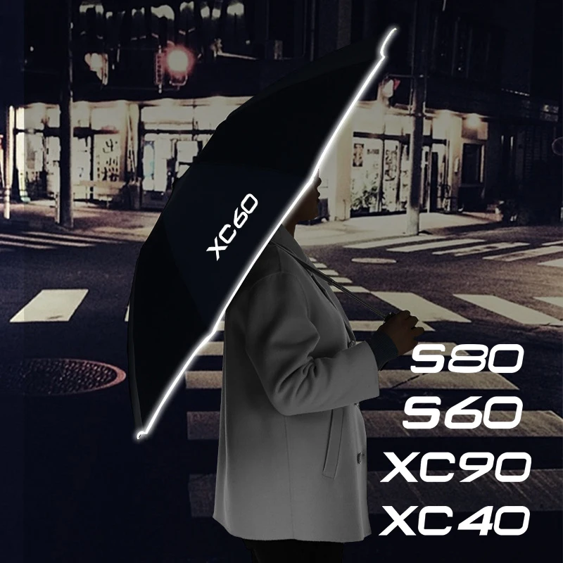 Car Interior Accessories Car Folding Umbrella Portable For Volvo Xc60 Xc90 V40 V60 S60 V50 V90 S80 C40 XC40 V70 XC70 C30 C70