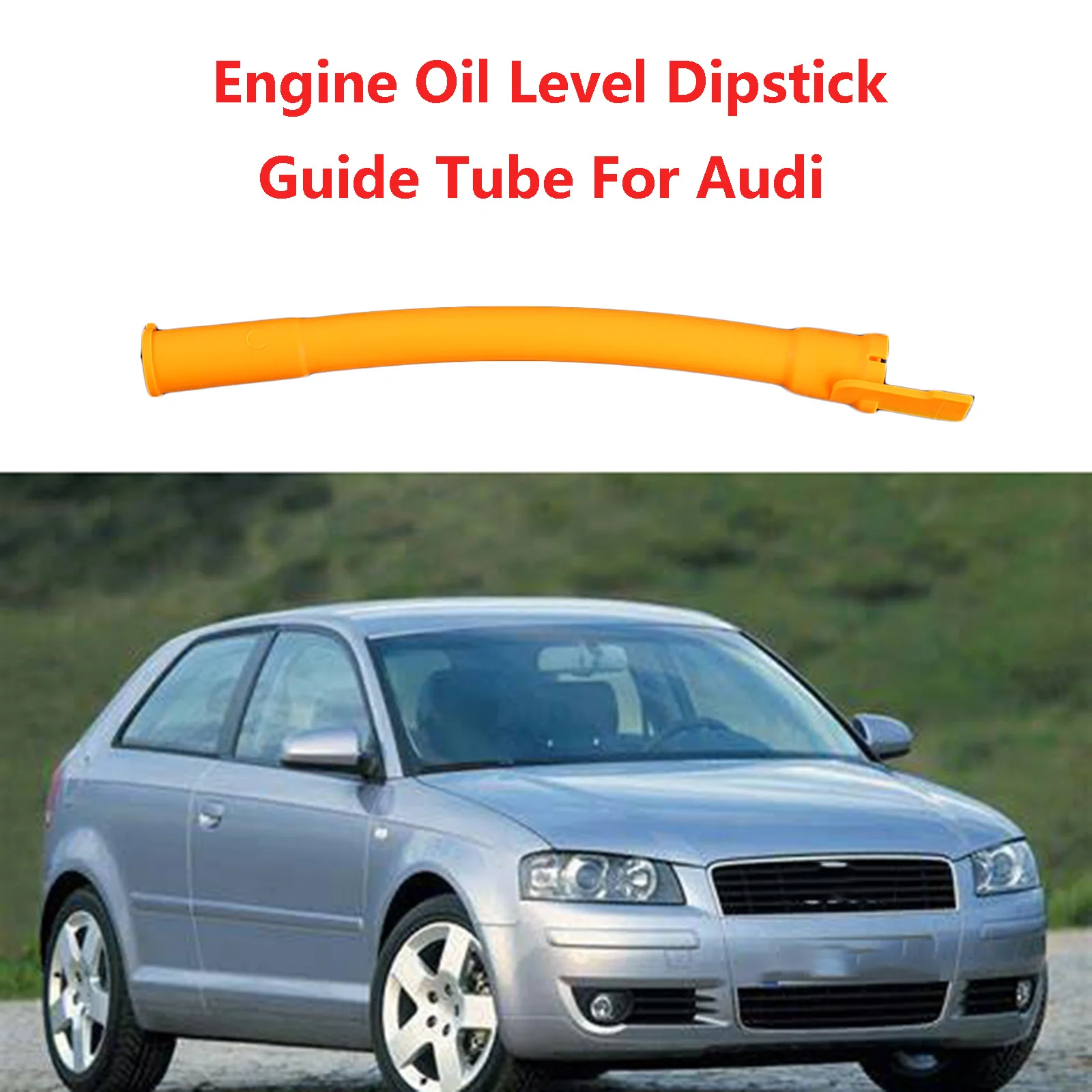 1X For Audi A3 A4 A6 Transmission Engine Oil Level Dipstick Guide Tube Car Accessories Interior Parts Car Products 038103663