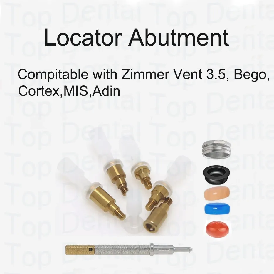 مجموعة مرفقات الأسنان الزائدة لملحقات زرع Adin MIS ABT Cortex AB