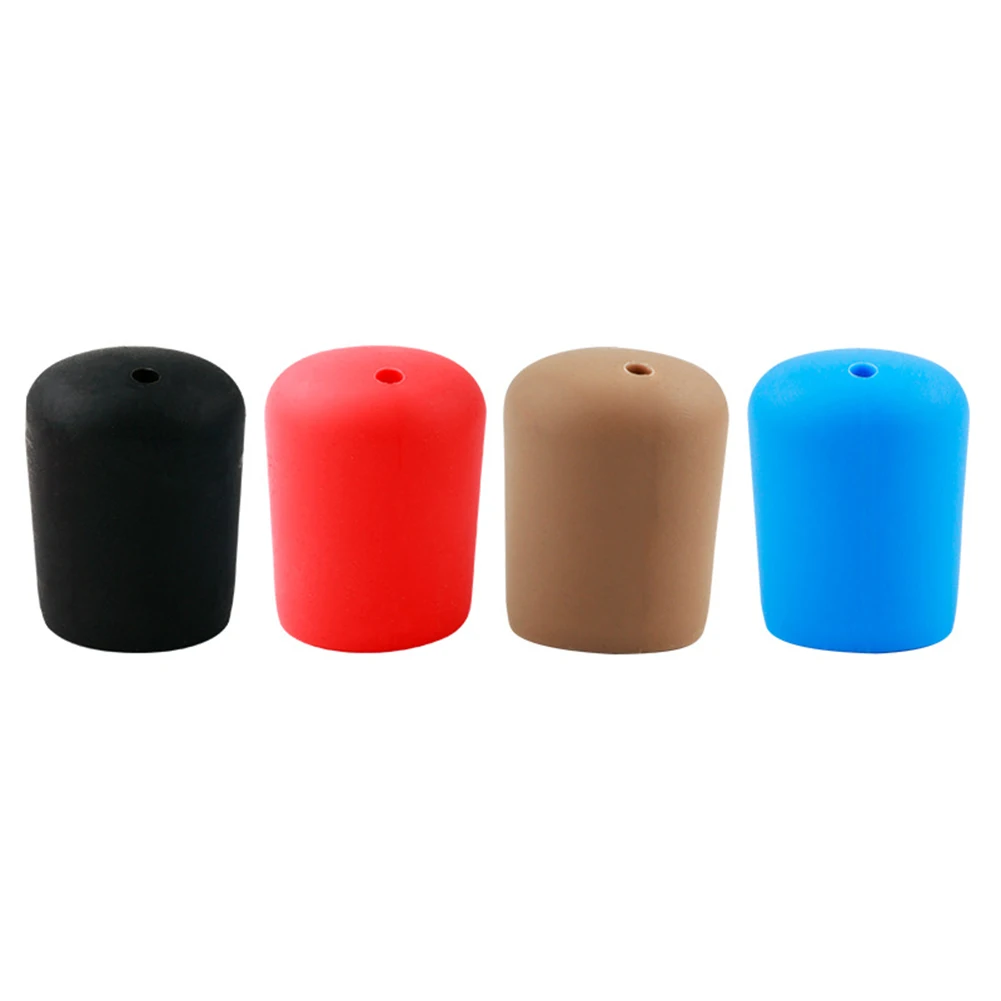 Fishing Rod End Cap Fishing Rod Handle Protective Case Silicone Lure Rod Bottom Protector Fishing Accessories image 2